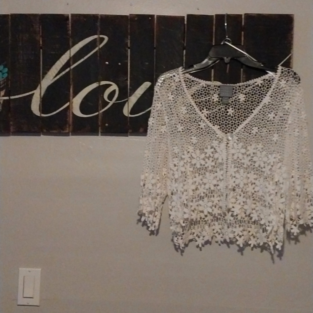 Soo cute! Crochet summer sweater/cover up